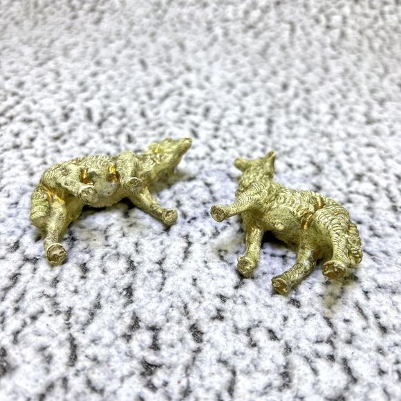 VTG Nativity Paper Mache 9 Figurine Set Baby Jesus Manger Mary Joseph Wise Men - Picture 11 of 16